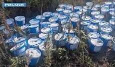 Colpo fallito in una ditta siderurgica, inseguimento folle e refurtiva recuperata
